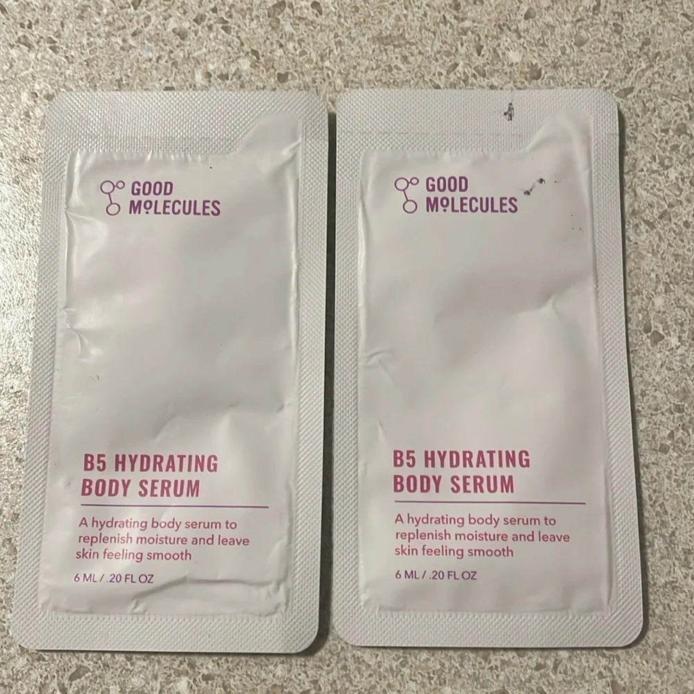 Good Molecules B5 Hydrating Body Serum | Set Of 2 6ML 20 FL OZ NEW